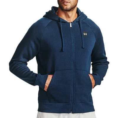 Afbeelding van Under Armour Rival Hoodie Sweater met rits, Heren, Maat: Small, Academy