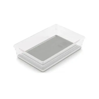 Afbeelding van Kis Sistemo sorteerbox, 15 x 22,5 cm, transparant/grijs