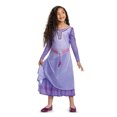 Afbeelding van DISNEY WISH, Asha Deluxe , Maat XS (3T 4T jaar), Meisjes