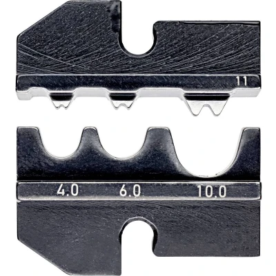 Afbeelding van Knipex 97 49 11 Krimpinzet Ongeïsoleerde knelkabelschoenen, knelverbinders, doorverbinders, persverbinders 4