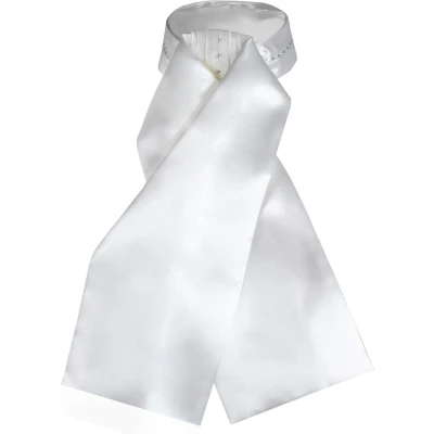 Afbeelding van Horka Plastron Strass Wit ADULT