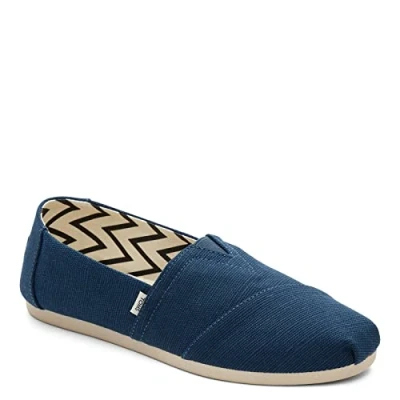Afbeelding van TOMS Alpargata Instappers, Dames, Maat: 37, Majolica blue Textiel