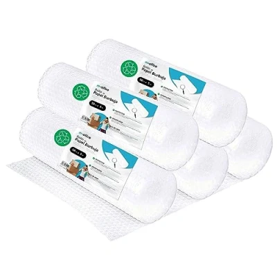 Image de rouleau en plastique à bulles, bulles recyclé pour l&#039;emballage, le déménagement, l&#039;emballage et les boîtes, · m office (50cmx5m, 5