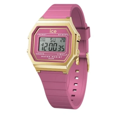 Afbeelding van Ice Watch Retro Digitaal horloge, Dames, Maat: One Size, Blush violet