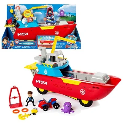 Afbeelding van PAW PATROL Sea Patroller Transforming Voertuig met licht en geluid