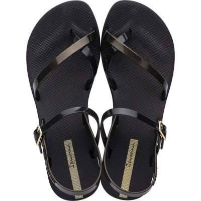Afbeelding van Fashion Sandal Sandalen Dames Black 990 35 36 Zwart Outdoorsandalen