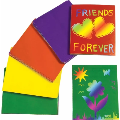 Afbeelding van Colorations Kleur Kraskaart met Design, 100st.
