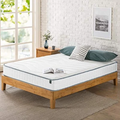 Afbeelding van Zinus matras 140 x 190 cm, hoogte 20 met veren van traagschuim, binnenvering, hybride