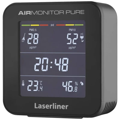 Afbeelding van Laserliner AirMonitor Pure Fijnstofmeter Fijnstof, Temperatuur, Vochtigheid Met temperatuurmeting