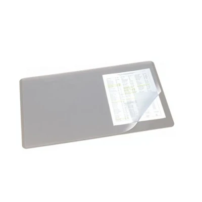 Afbeelding van Durable Schrijfonderlegger 720210 (met transparante afdekvel, 530 x 400 mm) 1 stuk, grijs