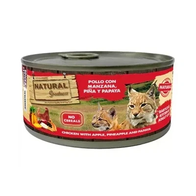 Afbeelding van Natural Greatness Kitten Chicken/Apple/Pineapple/Papaya 185 GR