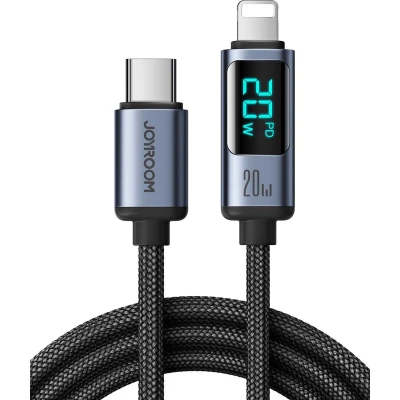 Afbeelding van Joyroom USB C naar Lightning Kabel 20W 1.2m Digital Display Geschikt voor Apple iPhone