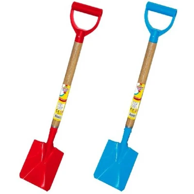 Afbeelding van Basic Strandschep Bats Hout/Metaal 78Cm Assorti