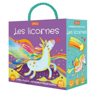 Image de Q box. Les licornes