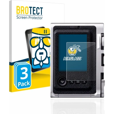 Afbeelding van BROTECT Screenprotector voor Fujifilm Instax Mini Evo Folie Beschermfolie Beschermglas transparant (3 Stuks)