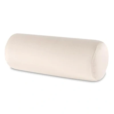 Afbeelding van nekkussen met visco fluwelen schuim, 40 x 15 cm, beige