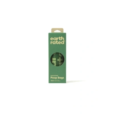 Afbeelding van Earth Rated Poepzakjes Geurloos Gerecycled 300 STUKS