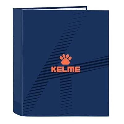 Afbeelding van Ringmap Kelme Navy blue Oranje Marineblauw A4 (27 x 33 6 cm)