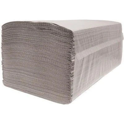Afbeelding van Euro Products Handdoekpapier Z fold 1 laags Wit 20 Stuks