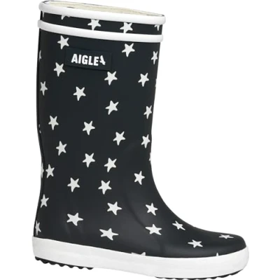 Image de Aigle Mixte enfant Botte de pluie Lolly Pop Play2, Marine Etoile, 29 EU
