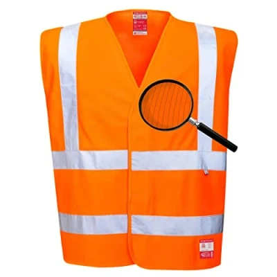 Afbeelding van Hi Vis Antistatisch en vlamvertragend Vest maat L/XL, Orange
