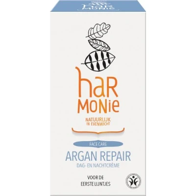 Afbeelding van Harmonie Argan Repair Dag &amp; Nachtcreme Bio 50 ml