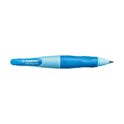 Image de Stabilo blister de 1 easyergo 3.15 version gaucher + taille crayon bleu clair foncé b 46867 3