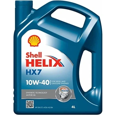 Afbeelding van Shell Helix HX7 10W/40, inhoud 4 liter