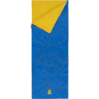 Afbeelding van Abbey Camp Slaapzak Zomer Dekenmodel Blauw 200x75 cm Koppelbaar