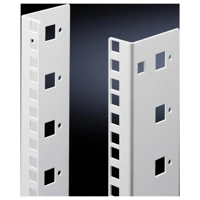 Afbeelding van Rittal 7507.715 19 inch Rails voor patchkast 15 HE Grijs