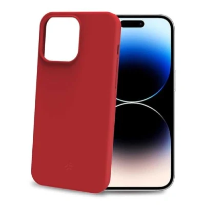 Afbeelding van Telefoonhoes iPhone 15 Pro Celly CROMO1054RD Rood