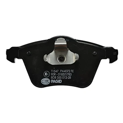 Afbeelding van HELLA 8DB 355 012 281 Remblokkenset Niet geschikt voor slijtage waarschuwingscontact VOLVO: V50, V40 Hatchback, C30, FORD: Focus 2, SAAB: 9 3 Saloon