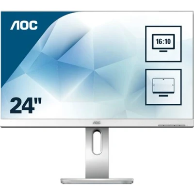 Image de AOC X24P1/GR Écran LED 24&quot; 1920 x 1200 WUXGA IPS 300 cd/m² 1000:1 4 ms HDMI DVI DisplayPort VGA haut parleurs