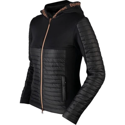 Afbeelding van Horka Jas Equestrian Pro Zwart/Rose