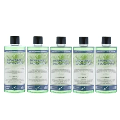 Afbeelding van Douchegel Eucalyptus 500 ml set van 5 stuks Showergel