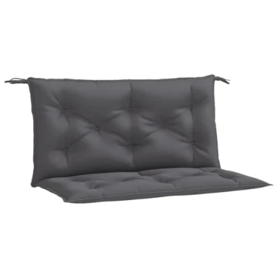 Afbeelding van Tuinbankkussens 2 st 100x50x7 cm oxford stof antracietkleurig
