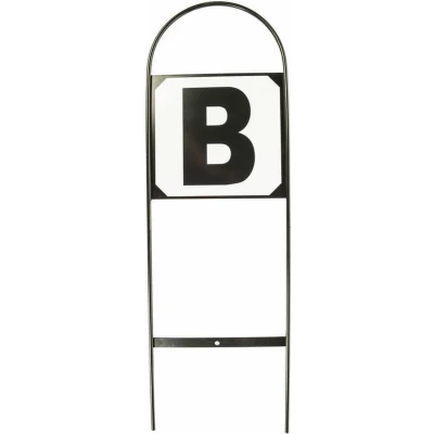 Afbeelding van HKM Dressuurletters Set Van 8 Zwart/wit