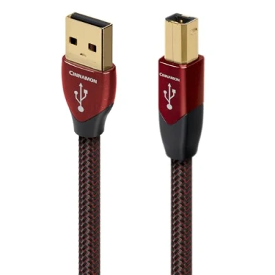 Afbeelding van Audioquest Cinnamon USB A naar B Kabel Hifi 3m