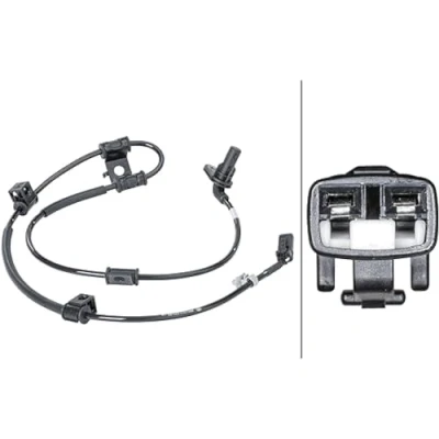 Afbeelding van HELLA 6PU 012 679 691 ABS sensor Met houder Actieve 2 970 12