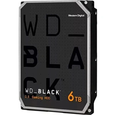 Image de WD_BLACK WD6004FZWX Disque dur 6 To interne 3.5&quot; SATA 6Gb/s 7200 tours/min mémoire tampon : 128 Mo