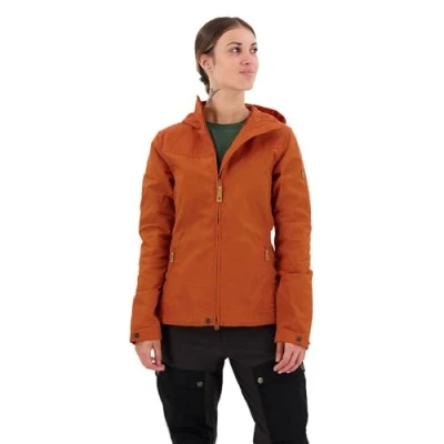 Afbeelding van Fjallraven Stina Jacket Women Outdoorjas Dames Terracota Brown Maat L