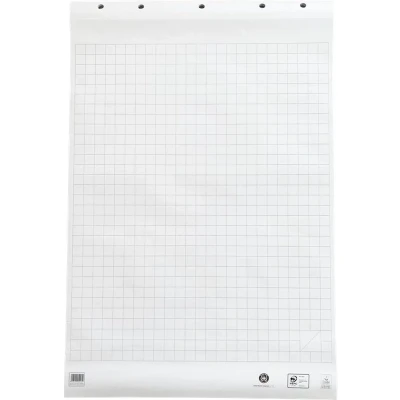 Afbeelding van Work Papierblok Voor Flipcharts, Geruit, Ft 65 X 98 Cm, Blok Van 50 Vel Flipchartpapier
