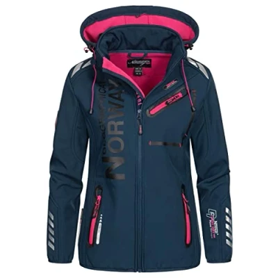 Afbeelding van Geographical Norway Softshellfuncties voor dames, buiten, waterdicht, sportief
