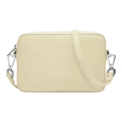 Afbeelding van LIEBESKIND BERLIN Leren Schoudertas Hilla Camera Bag Lemonade Lichtgeel