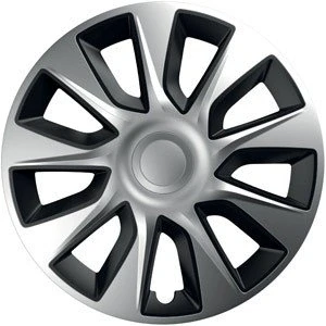 Afbeelding van ALTIUM 505117 Doos met 4 wieldoppen, 17 inch, chroom/zwart