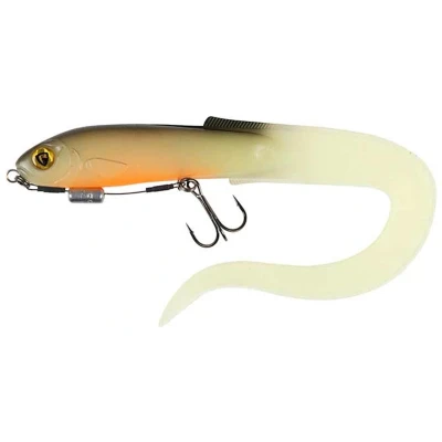 Afbeelding van Fox Rage Slick Eel Loaded Softbait 21cm (25g) #2 UV Hot Olive Shad