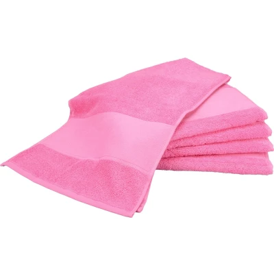 Afbeelding van ARTG Towelzz® SPORTHANDDOEK Extra Lang 30 x 140 cm Set van 5 stuks PINK