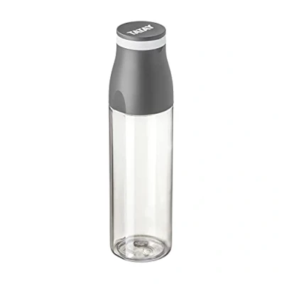 Afbeelding van TATAY Urban Drink fles, inhoud 650 ml, luchtdicht, Tritan, BPA vrij, onbreekbaar, smaak en geurvrij, vaatwasmachine magnetronbestendig. Grijs