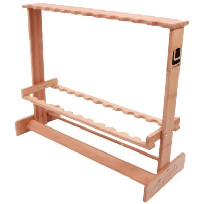 Afbeelding van Ultimate 24 Rod Rack Wood Hengelrek