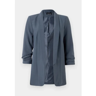 Afbeelding van Pieces Pcbosella 3/4 Blazer, Dames, Maat: XL, Deep lagoon